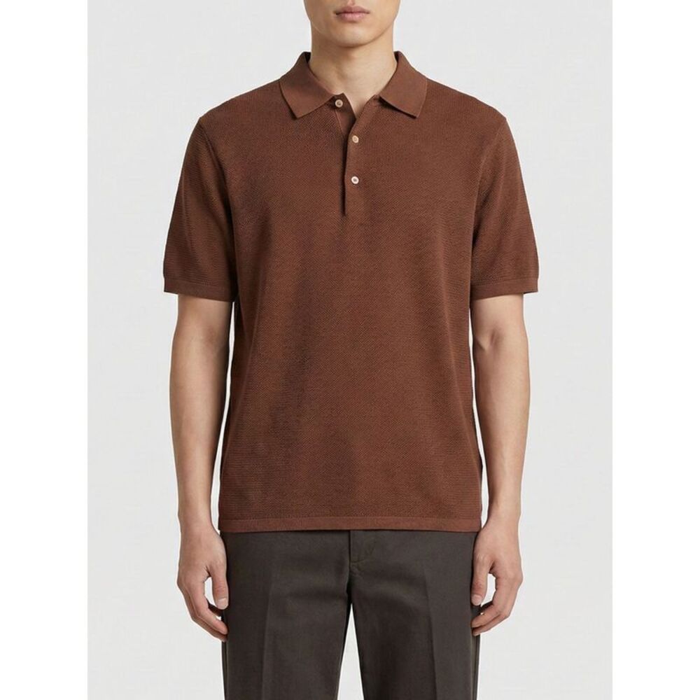 Aspesi Polo Shirt Men Brown